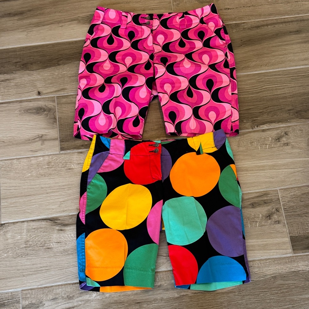 Lot of 2 Loudmouth 8 shorts Lava Lamp and Big Balls prints